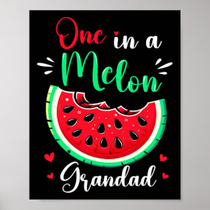 Póster Uno En Una Fiesta De Cumpleaños De Grandad De Meló