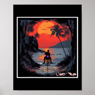 Póster Uno Mas - Golf con Disco