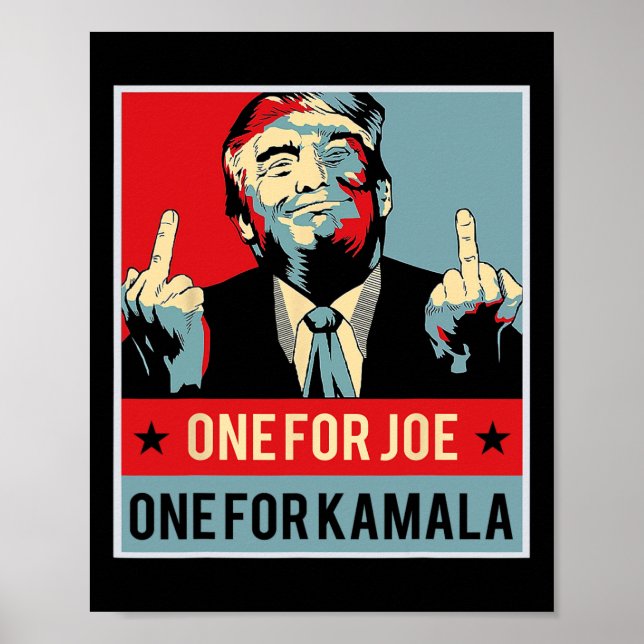 Póster Uno para Joe One para Kamala (Frente)