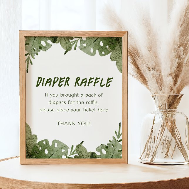 Póster Uno Salvaje Está En Camino De Safari Baby Diaper R (Subido por el creador)