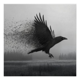 Póster Unraveling - Raven in the Mist