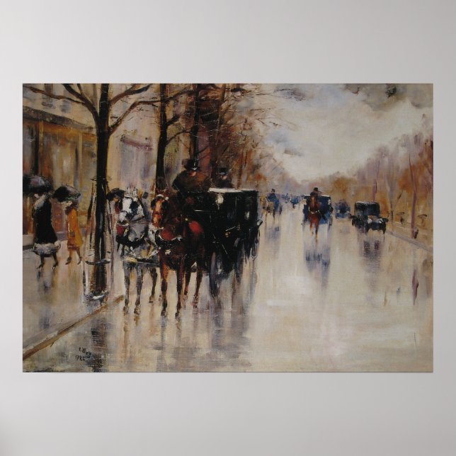 Póster Unter den Linden (Frente)