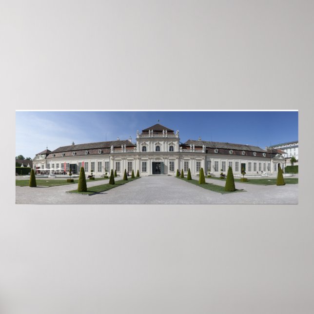 Póster Unteres Belvedere (Frente)