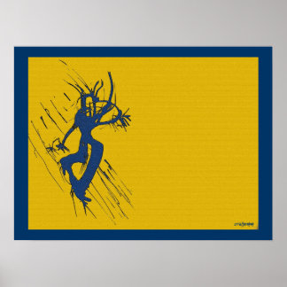 Póster unterwegs