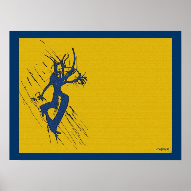 Póster unterwegs (Frente)