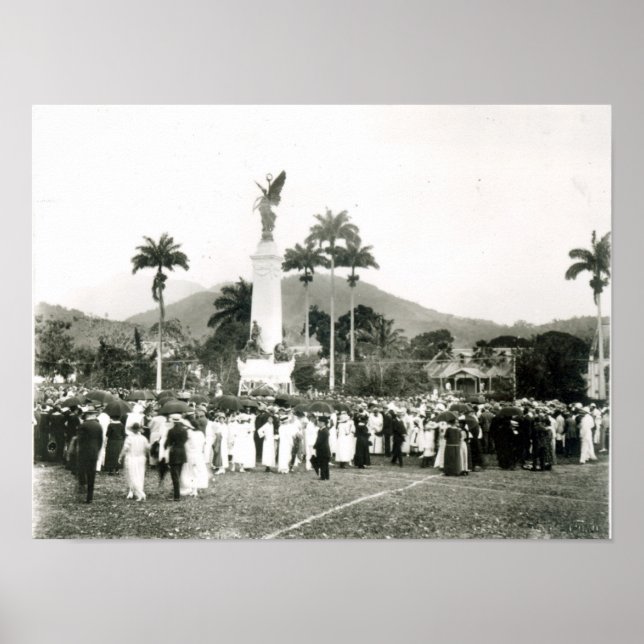 Póster Unveiling of War Memorial (Frente)