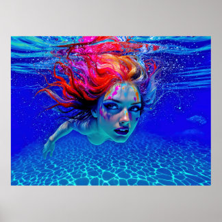 Póster “Up Close and Personal” - A Chromatic Portrait