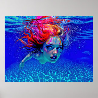 Póster “Up Close and Personal” - A Chromatic Portrait