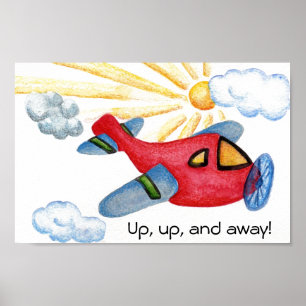 Póster Up, up and away!