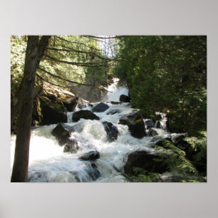 Póster Upper Johnson Falls