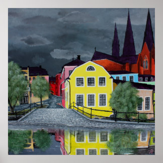 Póster Uppsala Reflections - by Anna-Juliane