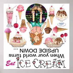 Póster Upside Down World - SRF