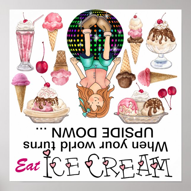 Póster Upside Down World - SRF (Frente)