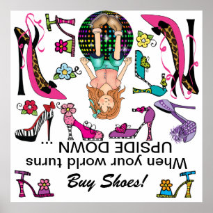 Póster Upside Down World - SRF