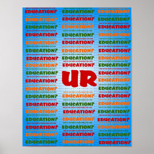 Póster UR/educación