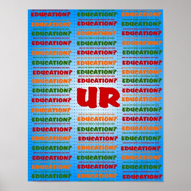 Póster UR/educación (Frente)