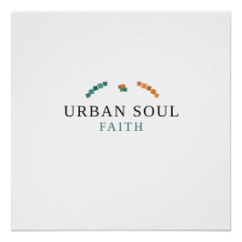 Póster Urban Soul Faith