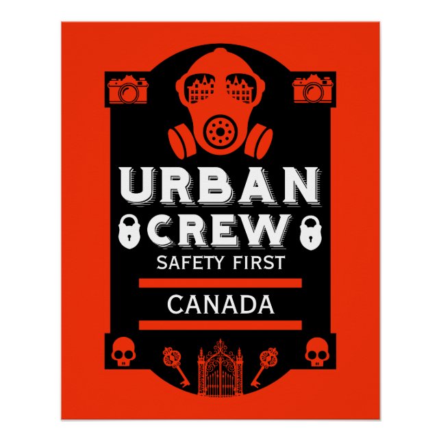 Póster Urbex (Anverso)