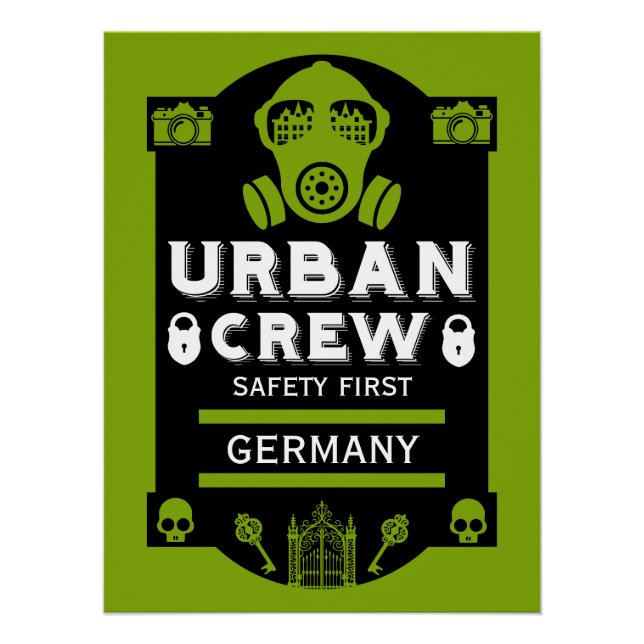 Póster Urbex (Anverso)