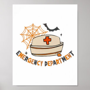 Póster Urgencias del Departamento de Emergencia de Hallow