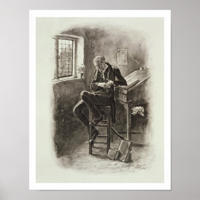 Póster Uriah Heep, de 'Charles Dickens: un chisme sobre (Frente)
