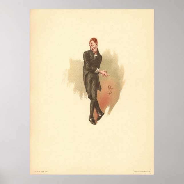 Póster Uriah Heep de Kyd de David Copperfield (Frente)