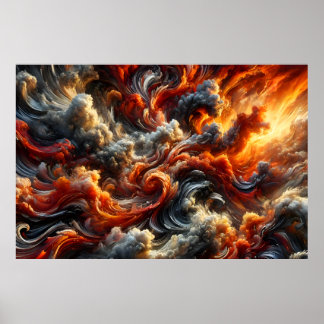 Póster Urkräfte der Natur