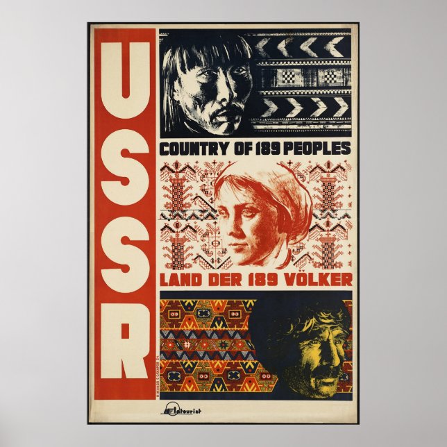 Póster URSS vintage (Frente)
