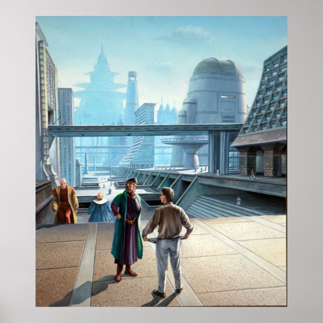 Póster Ursula Le Guin, la desposeída (Frente)