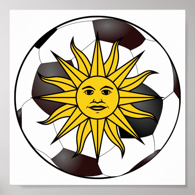Póster Uruguay "Sol de Mayo" (Frente)