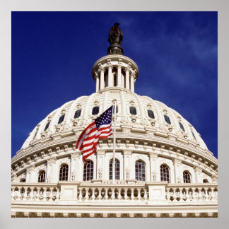 Póster US capitol building, Washington DC