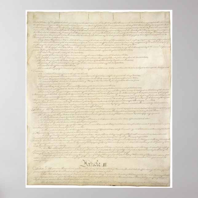 Póster US. Constitution Page 2 (Frente)