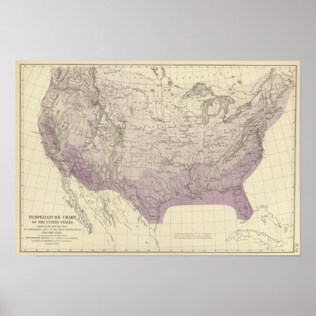 Póster US Temperature (Frente)