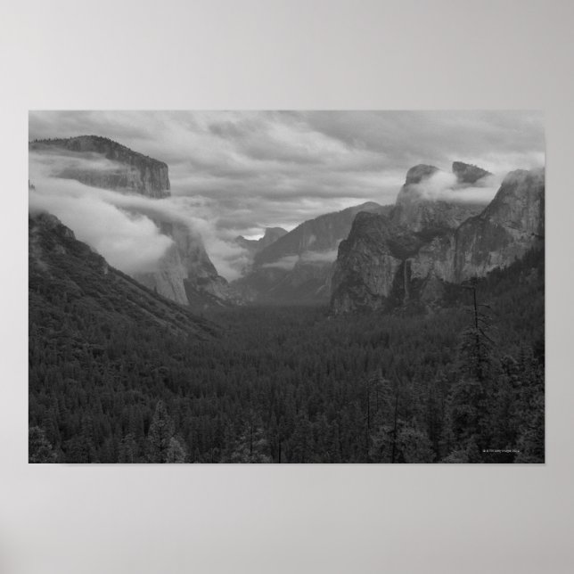 Póster USA, California, Mariposa County, Yosemite (Frente)