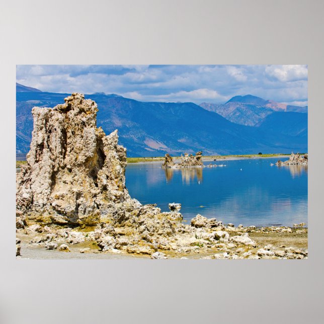 Póster USA, California, Mono Lake South Tufa Reserve (Frente)