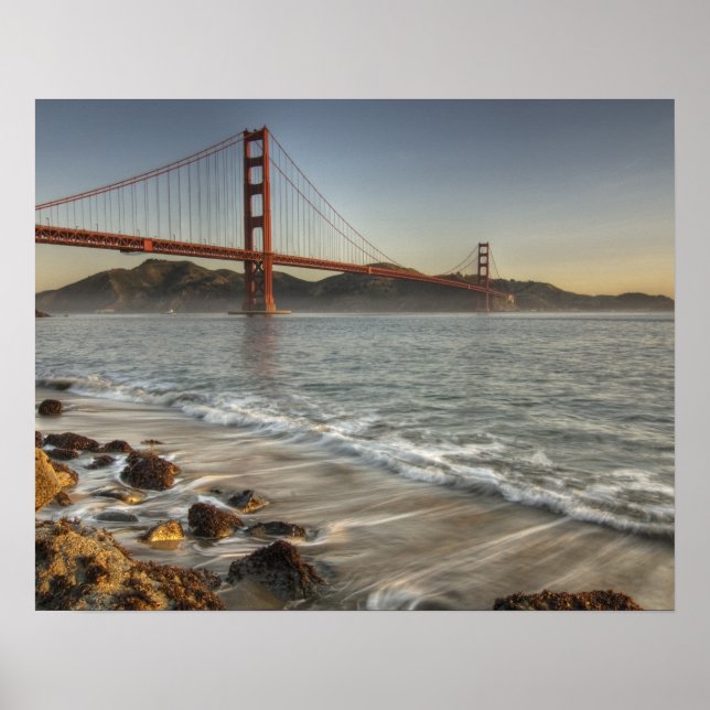 Póster USA, California, San Francisco.  A scenic view (Frente)