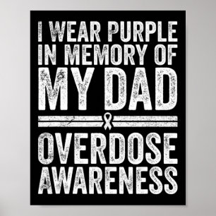 Póster Usa Púrpura Para Mi Papá