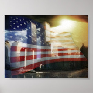 Póster USA Twin Towers Poster