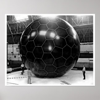 Póster USAF Vehículo de órbita OV1-8 Satélite