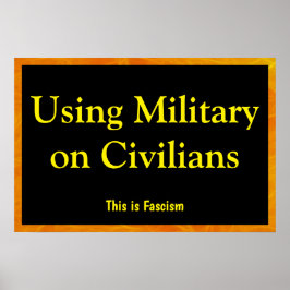 Póster Usar Militares en Civiles