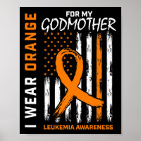 Usar Naranja Para Madrina Leukemia Sensibilización