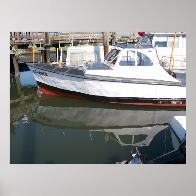 Póster USCG 40 Foot Utility Boat Large # 40450 Side View (Frente)