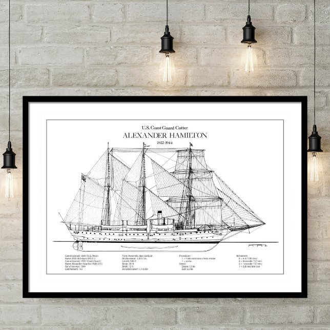 Póster USCGC Alexander Hamilton wix-272 - SBD (Subido por el creador)