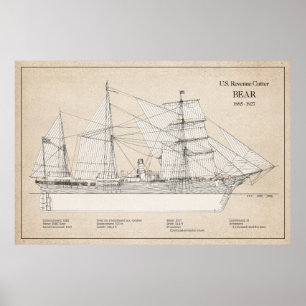 Póster USCGRC USRC Bear - SBD