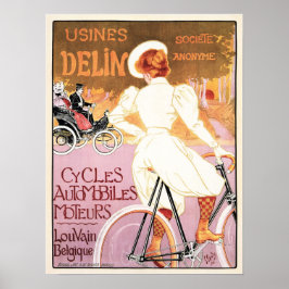 Póster Usiness Delin Ciclos Anuncio de Poster de ciclo fr