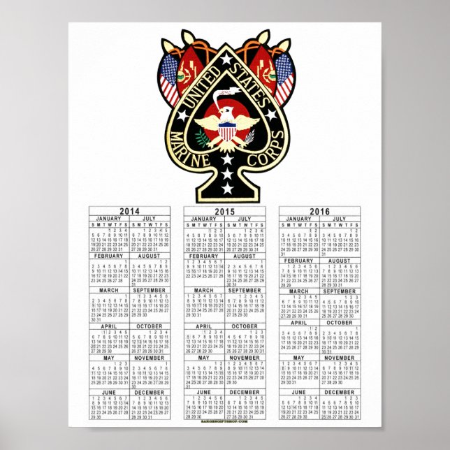 PÓSTER USMC (Frente)