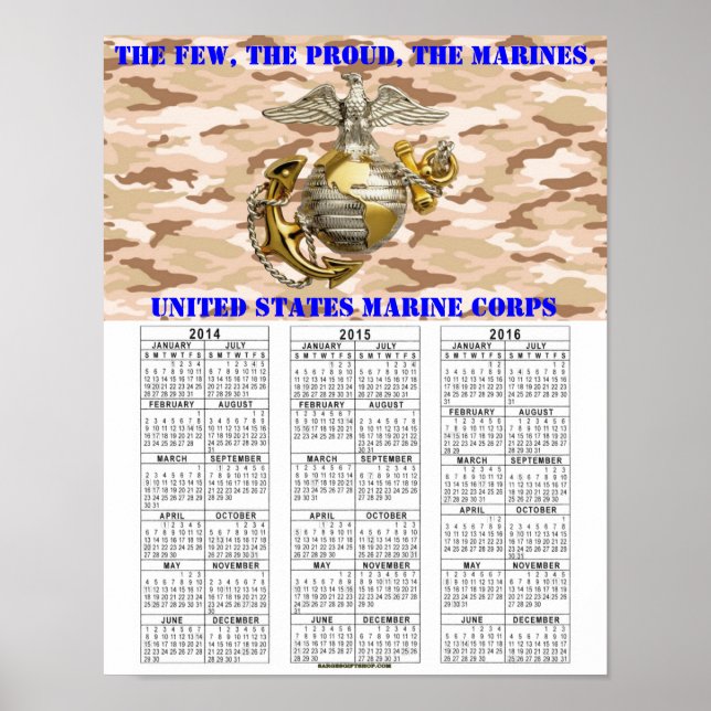 PÓSTER USMC (Frente)