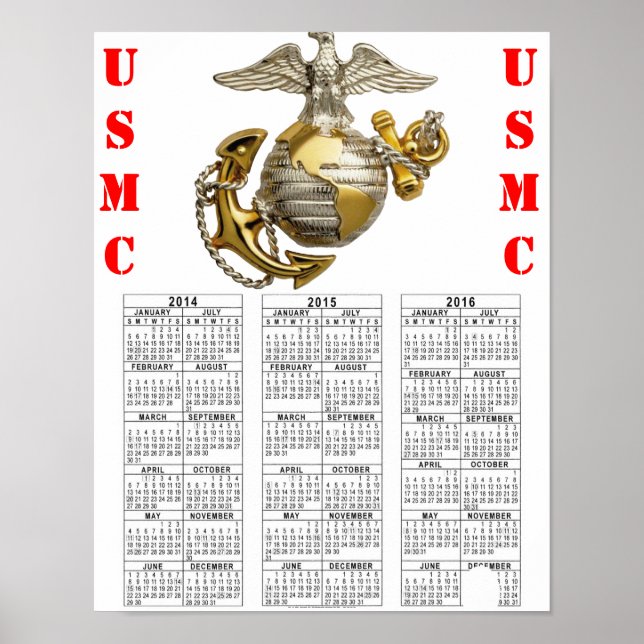 PÓSTER USMC (Frente)