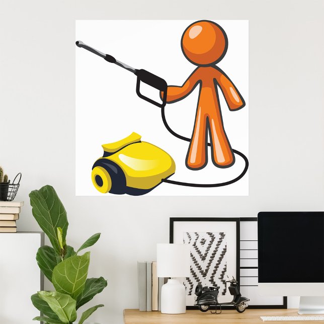 Póster Uso De Una Lavadora De Presión (Subido por el creador)