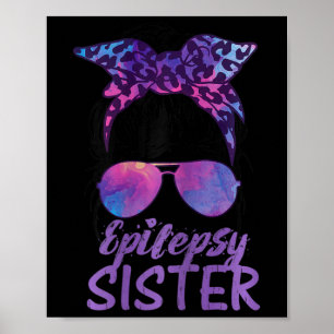 Póster Uso Morado Para Epilepsia Epilepsia